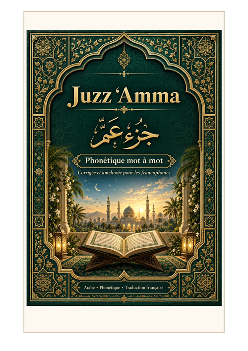 Juz Amma en phonétique française – ebook PDF pour francophones