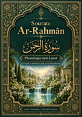 Sourate Ar-Rahman en phonétique française – ebook PDF pour francophones